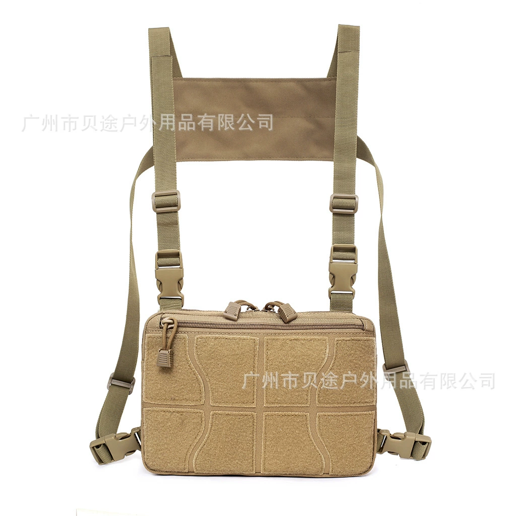 Новая полевая тактическая нагрудная сумка MOLLE сумка для аксессуаров Камуфляжный жилет нагрудная сумка Брюшная сумка для хранения