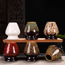 茶筅立茶筅托点茶茶具抹茶茶道配件日式百本立放置器宋代茶艺工具