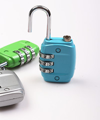 Manufacturer wholesale zinc alloy password padlock gym wardrobe locker suitcase zipper head password lock padlock