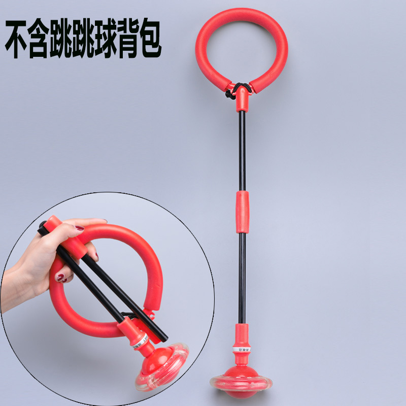 Bola de salto flash plegable para niños Bola de fitness de un solo pie columpio entrenamiento de equilibrio de pie juguete luminoso juguete giratorio deslizante