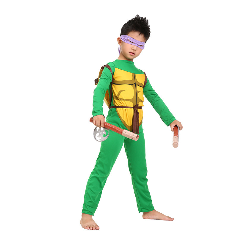 Masquerade Children's Performance Costume Red Donatello One-Piece Teenage Mutant Ninja Turtles Costume