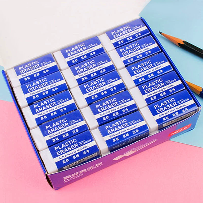 White soft eraser, children's stationery for students