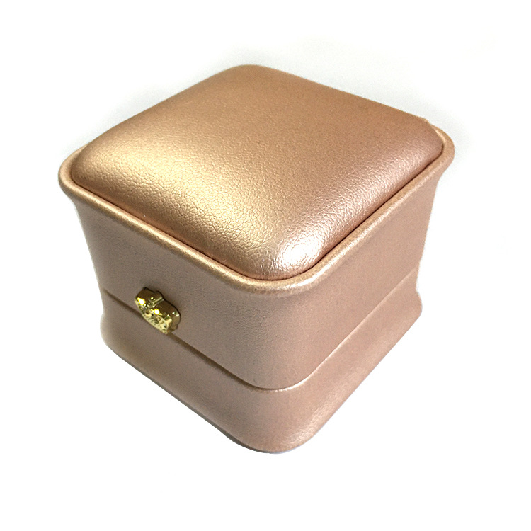 샴페인 골드* 링 박스 5.8*6*4.5cm