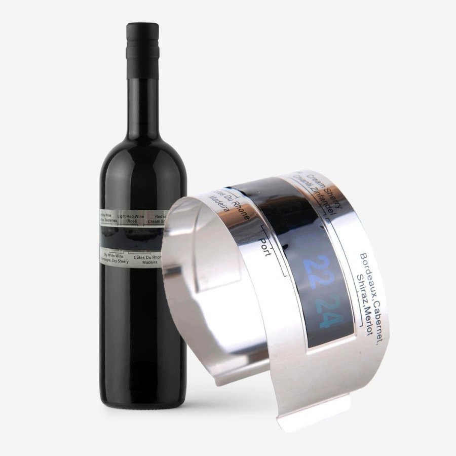 430 Из Нержавеющей Стали Термометр Красное Вино Металлическое Кольцо Термометр Из Нержавеющей Стали Кольцо