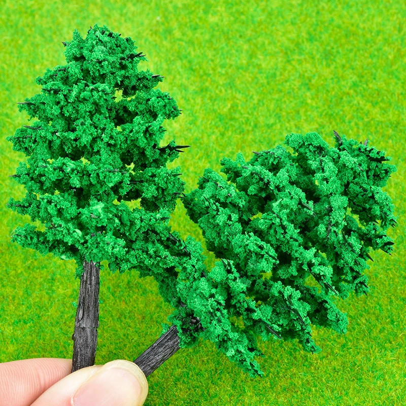 Schematic sandbox architectural model materials scene production plastic TB finished tree model tree micro landscape craft