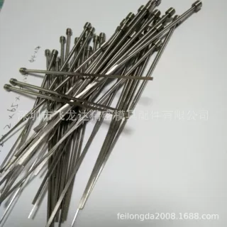 SKD61 SKH-51托针 扁顶针 台阶顶杆 双节方形针 D型顶杆附图