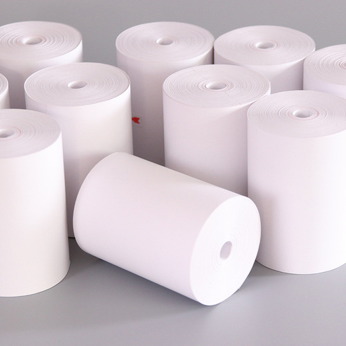 Tubeless thermal cashier paper 80*60 takeaway printing paper 80x60 queue paper 8060 receipt paper 80mm