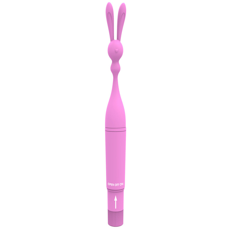 Pequeña Hada de la miel de frijol palo del clítoris burlas vibración masturbación femenina G-Point equipo de masaje AV stick pluma clímax suministros para adultos