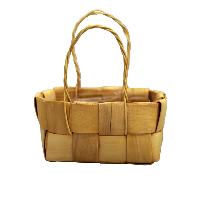 Плетёная ручная realistická корзина, детские мелкие реквизиты, handmade
