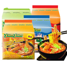 泰国进口即食 yumyum养养袋装方便面 泰式海鲜冬阴功面批发350g