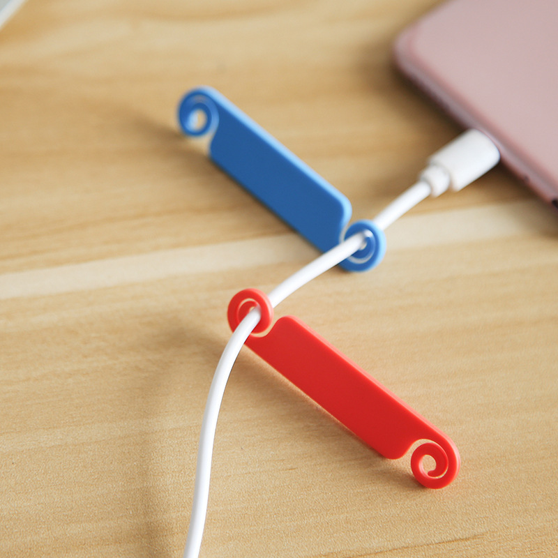 977 earphone line data cable Winder card wire organizer 10 installed universal wire binder factory outlet