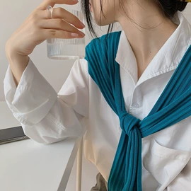 丝巾;围巾;披肩