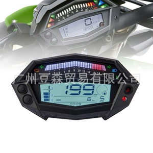 Модификация мотоциклов модификации цифровой ЖК -ЖК -инструмент Kawasaki Z1000 Регулируемая скорость скорость электронный пробег электронный пробег