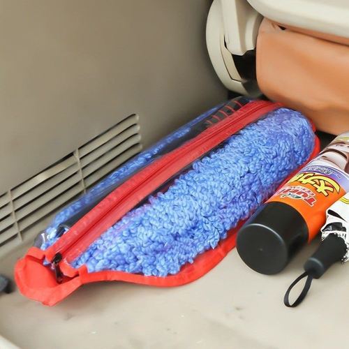 Car telescopic flat brush car mop water brush long handle dust duster car wash brush