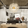 Scandinavian modern creative ceiling lamp for bedroom, lights for living room, clothing, crystal pendant