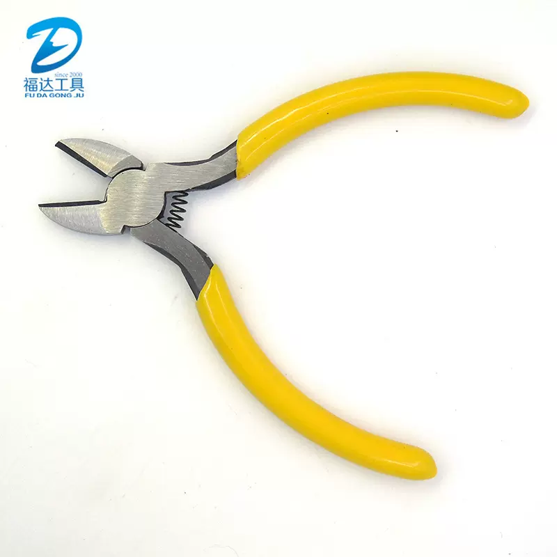 福达5寸斜口圆口钳尖嘴生产迷你diyDIY五寸钳子五金厂