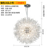 Scandinavian modern creative ceiling lamp for bedroom, lights for living room, clothing, crystal pendant