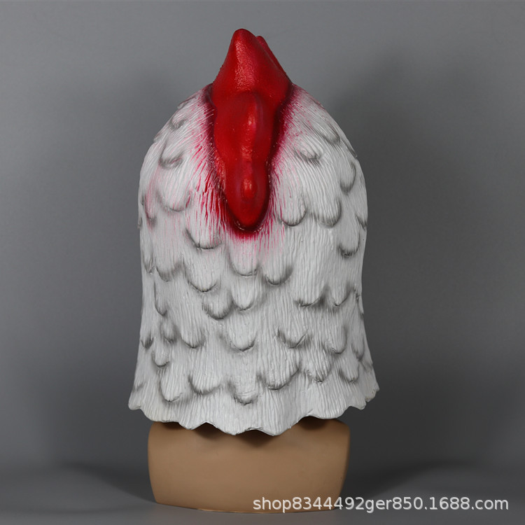 Turquía máscara de pájaro boca cabeza cubierta juego Fire line Miami pollo enojado pequeña máscara Halloween animal cabeza cubierta
