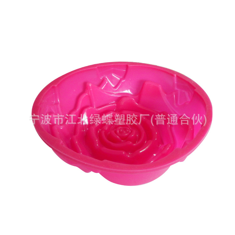 厂家直销 微波炉糖果色硅胶diy蛋挞模具加工