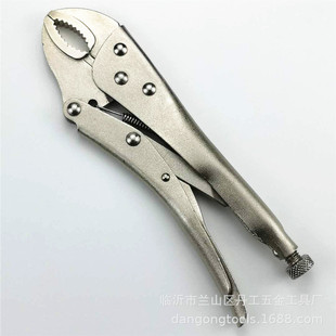 Multifunctional large pliers manual pressure pliers adjustable fixed pliers round mouth durable non-slip industrial grade 10 inch