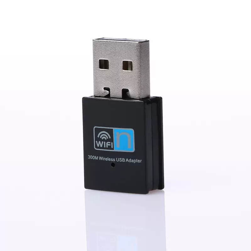 USB мини-беспроводная сетевая карта 300М, приемник сигнала WIFI, адаптер USB 2.0, беспроводная сетевая карта