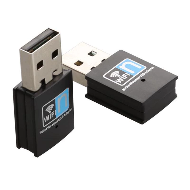 USB мини-беспроводная сетевая карта 300М, приемник сигнала WIFI, адаптер USB 2.0, беспроводная сетевая карта