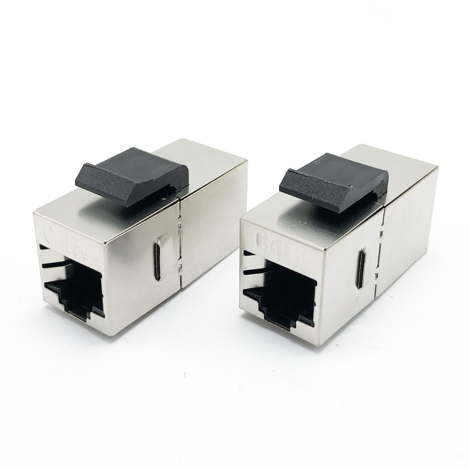 超六类CAT6超五类CAT5E金属屏蔽FTP网络网线息通信直插直通模块