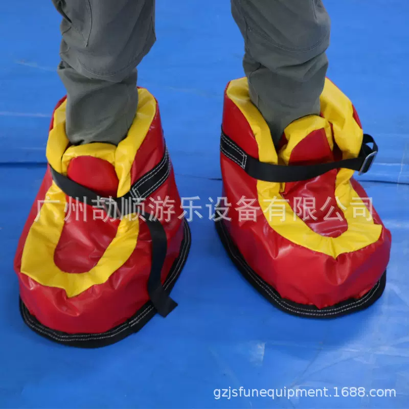 儿童训练充气足球鞋 运动防护软底鞋 透气防滑设计