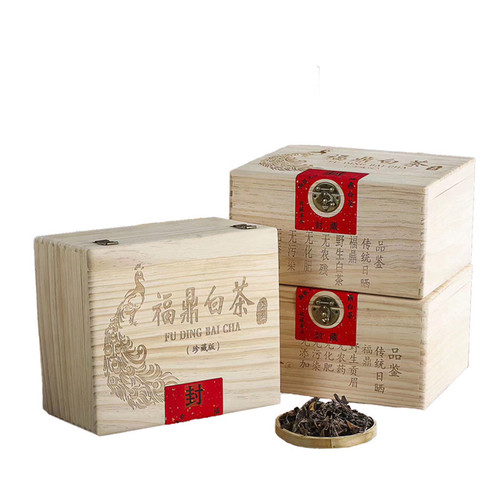 2015 Fuding White Tea Aged Old White Tea Jujube Aroma Shoumei Gongmei White Peony Tea Wholesale Gift Box 500g