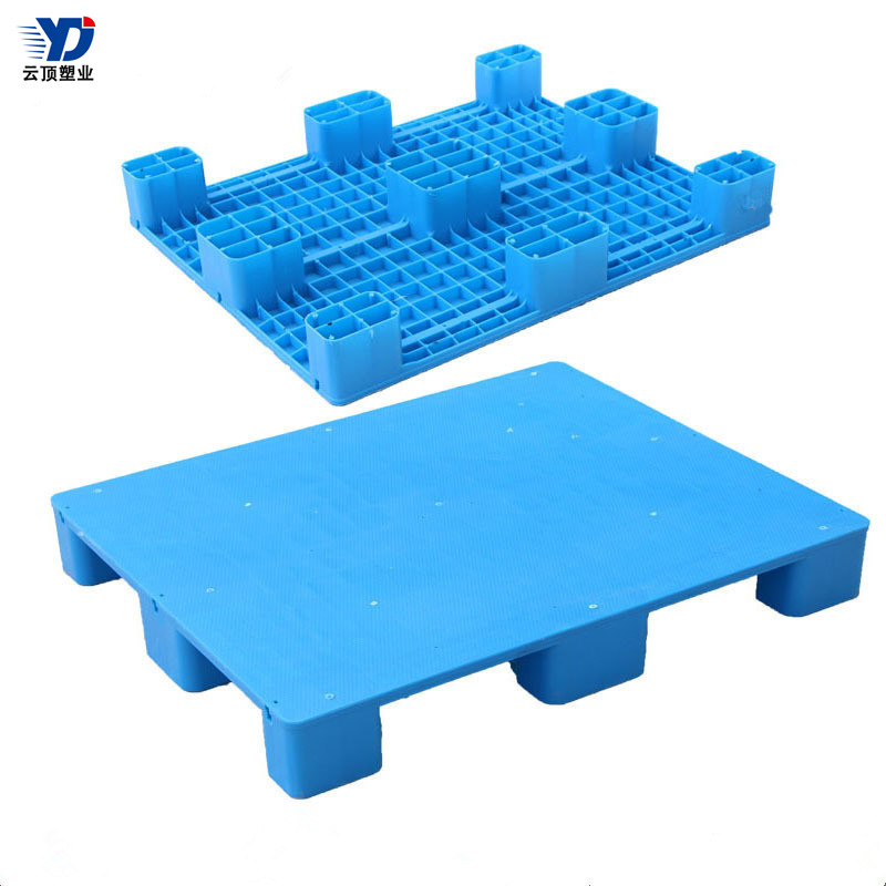 8060平板九脚托盘800*600*140平板九脚钢管托盘小号平板叉车栈板