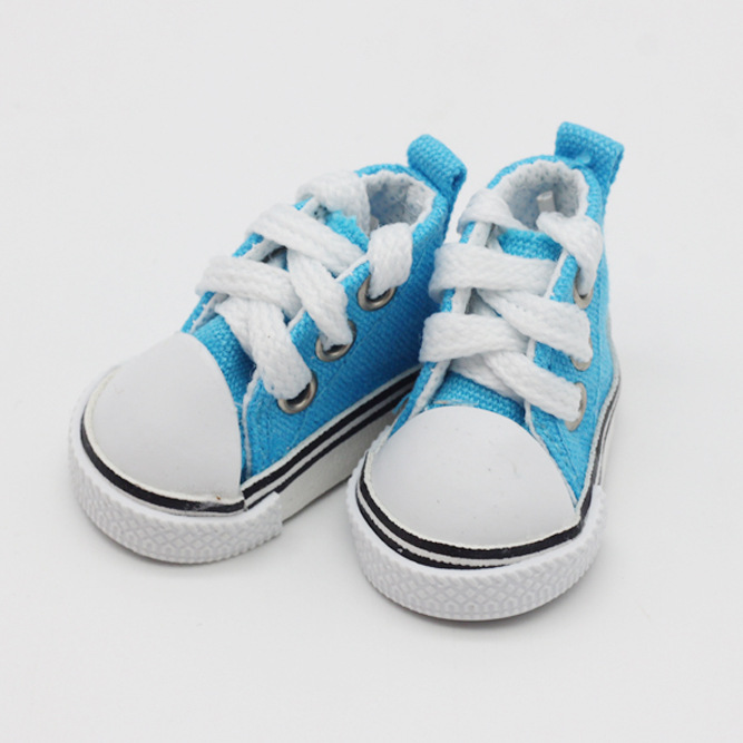 5cm muñeca bjd zapatos de lona Exo muñeca zapatos 6 puntos muñeca 1/6 pequeño ragdoll