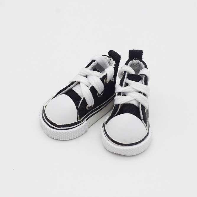 5cm muñeca bjd zapatos de lona Exo muñeca zapatos 6 puntos muñeca 1/6 pequeño ragdoll