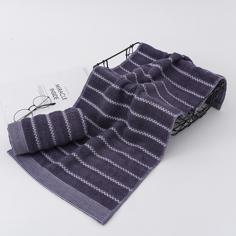 물무늬 면타월[블루]