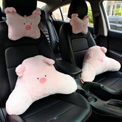 Car cushion lumbar pillow lumbar pillow car cute back cushion driver's seat comfortable driving car seat cushion lumbar support lumbar support