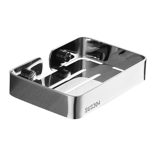 Stainless steel soap rack bathroom soap wall rack storage storage rack drain soap box bathroom soap rack