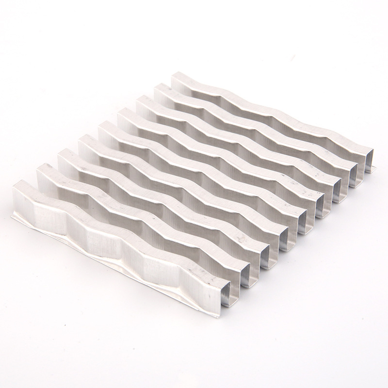 散热片 折叠FIN 波纹翅片 铝合金翅片 齿形新能源散热片厂家直供