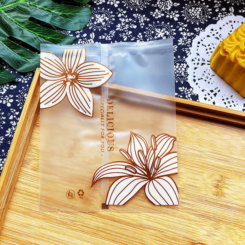 50/100g 암술 달 케이크 가방 달걀 노른자 파삭 파삭 한 가방 계란 타르트 비스킷 가방 젖빛 80g 베이킹 백 향기로운 티백