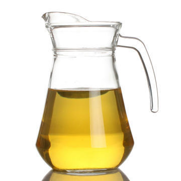 Promotional hotel glass duckbill pot with transparent glass tucked…