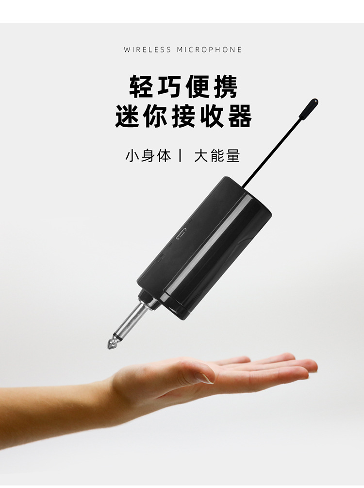 Micrófono inalámbrico U-segmento etapa rendimiento tarjeta de sonido amplificador audio Bluetooth altavoz anillo móvil karaoke universal micrófono universal