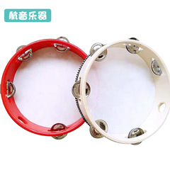 Children's dance tambourine Orff percussion instrument hand clap drummer tambourine wholesale kindergarten teacher tambourine