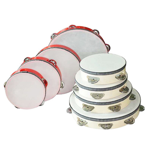 Children's dance tambourine Orff percussion instrument hand clap drummer tambourine wholesale kindergarten teacher tambourine