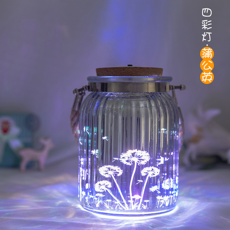 Botella deseando luminoso DIY estrella botella origami grúa de papel botella de vidrio suerte luminoso cielo estrellado botella regalo de graduación