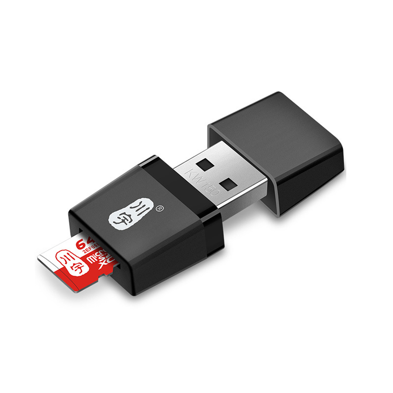 川宇C289读卡器USB2.0迷你车载手机内存卡TF卡读卡器颜色随机发货 数码、电脑厂家批发实拍图