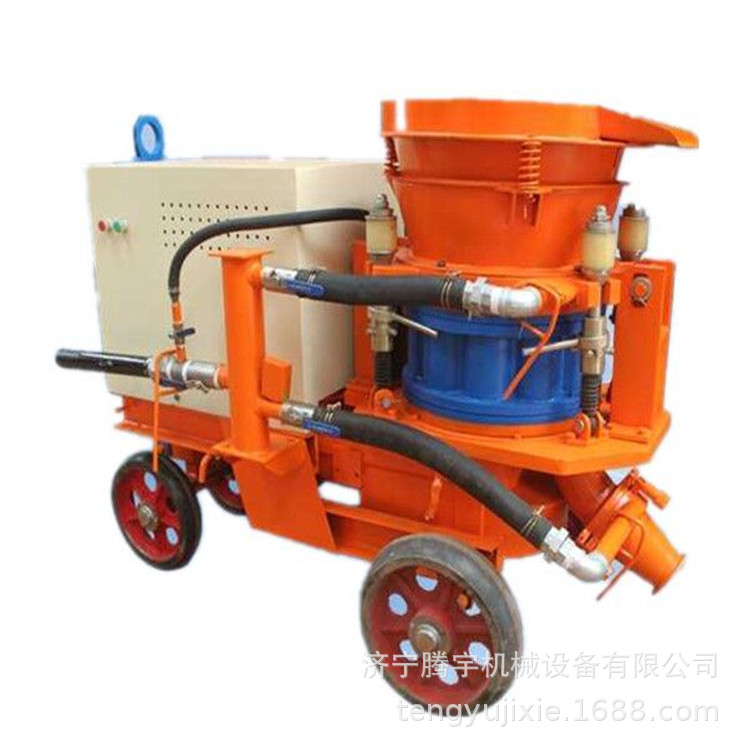 供应PZ-6-1混凝土喷浆机多少钱台山东厂家喷浆机建筑护坡用喷射机