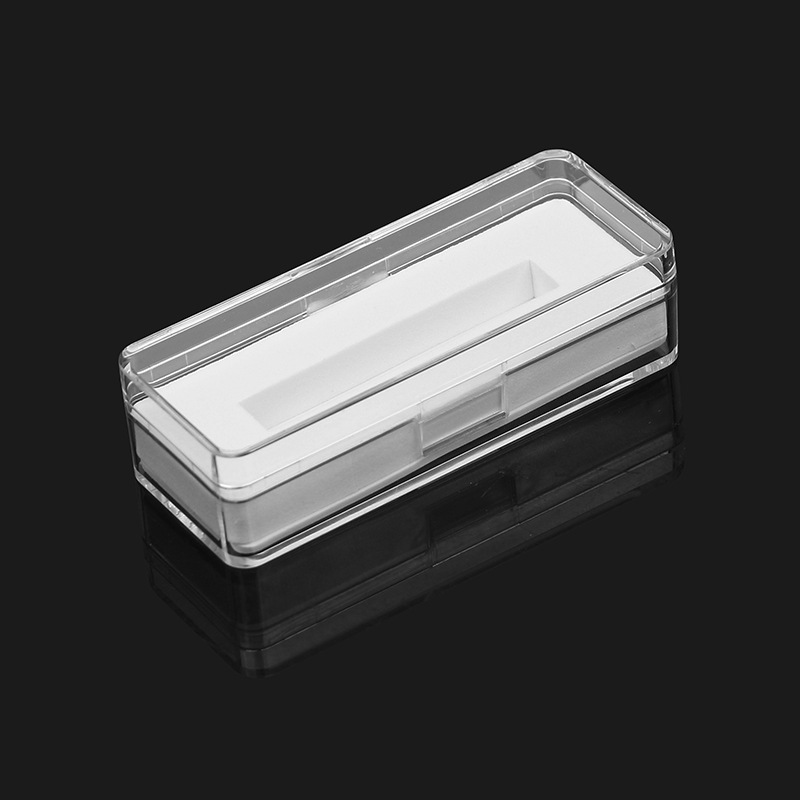 防儿童锁功能一次性电子小长条烟盒透明塑料包装盒口红U盘水晶盒