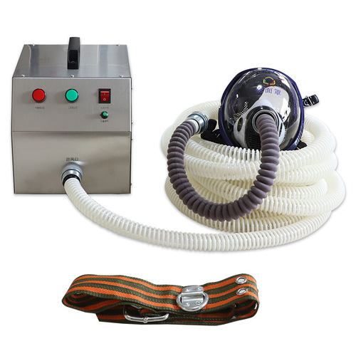 Overseas Wholesale OEM Industrial Oxygen Supply Mask Full Face Electric Air-Powered Long Tube Air Purge Mask