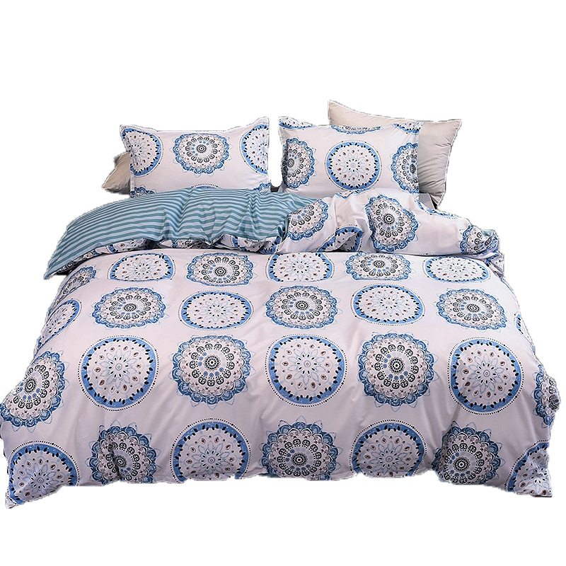 Nantong Home Textile polírozott 90g ágynemű, paplanhuzat, párnahuzat, háromrészes szett_voghion.com