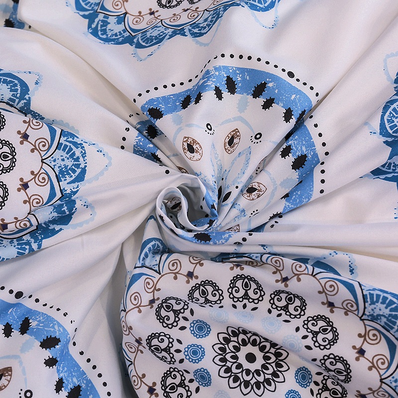 Nantong Home Textile polírozott 90g ágynemű, paplanhuzat, párnahuzat, háromrészes szett_voghion.com