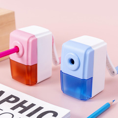 Creative primary school student prizes hand-cranked pencil sharpener automatic pen feed pencil sharpener school supplies children's gift pencil sharpener