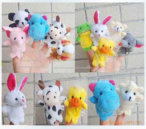 Supply baby toy finger puppet_Love Family finger puppet_Doll